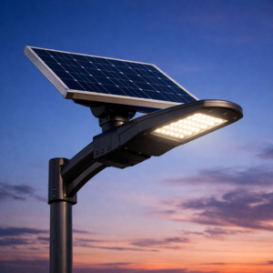 Solar Street Light 200W Equivalent – All-in-One