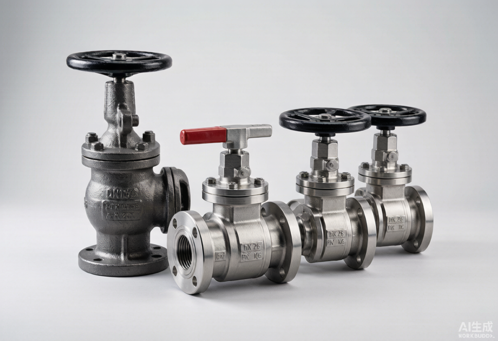 Industrial ball valves, gate valve and stainless steel fluid control components arranged for B2B procurement guide 2026 by LUYRN